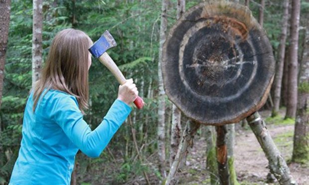 Axe throwing